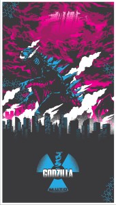 Godzilla Fan Art (nuclear variant) by Daniel Shearn: Godzilla Fan Art (nuclear variant) by Daniel Shearn