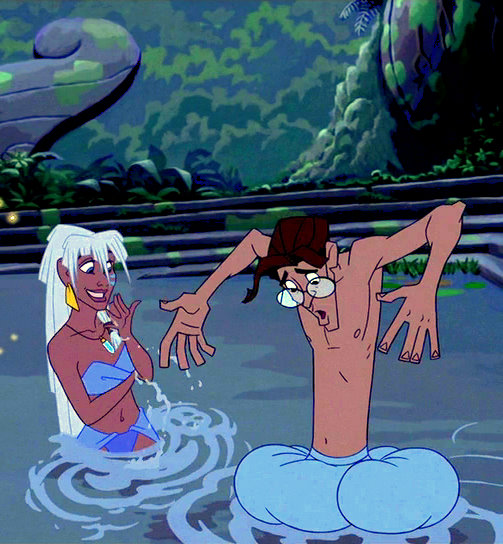 Milo Thatch in action