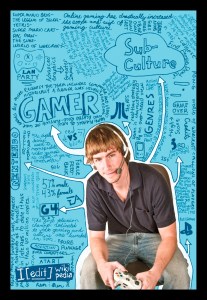 Gamer, Wikipedia, Creative Commons 