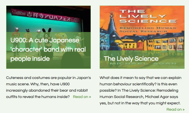 Articles published through Contemporary Culture, http://popanth.com/section/contemporary-culture 