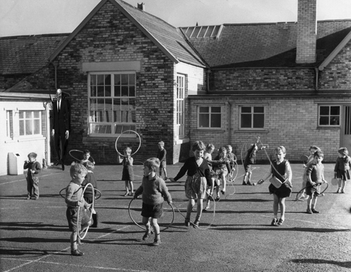 Slender at Waterhouses School