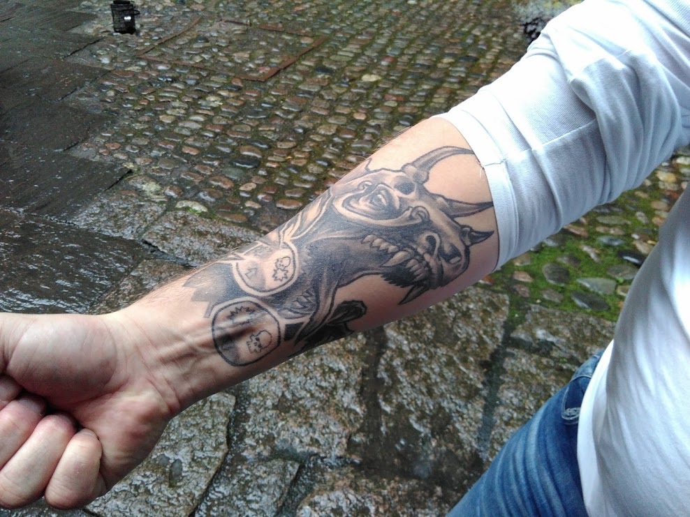 08 Block dice tattoo